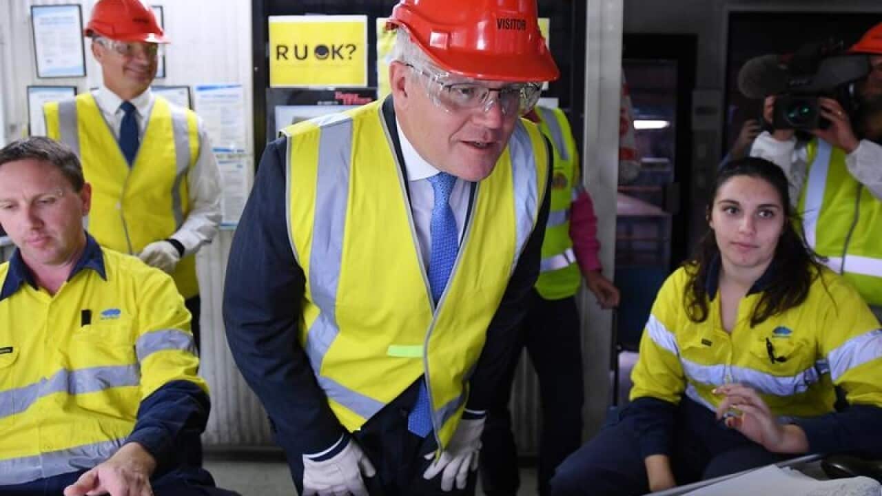 SCOTT MORRISON BLUESCOPE VISIT