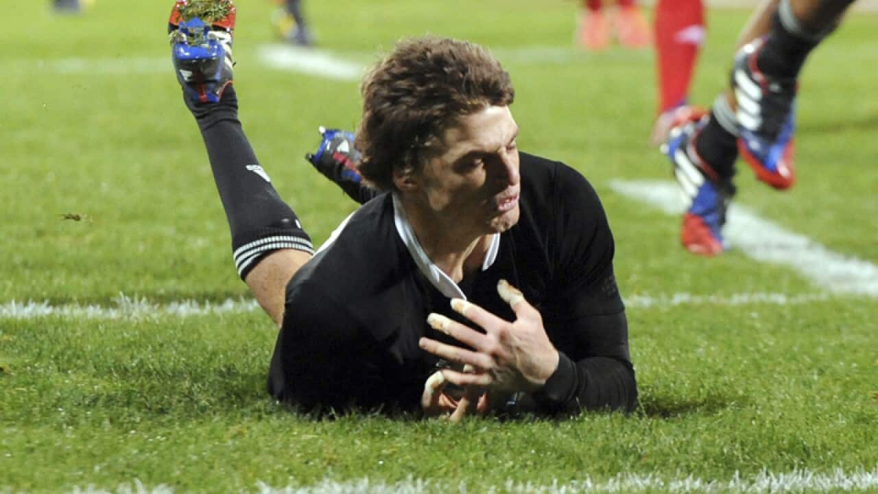 New Zealand's Beauden Barrett
