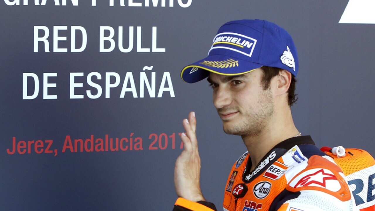Spanish MotoGP rider Dani Pedrosa