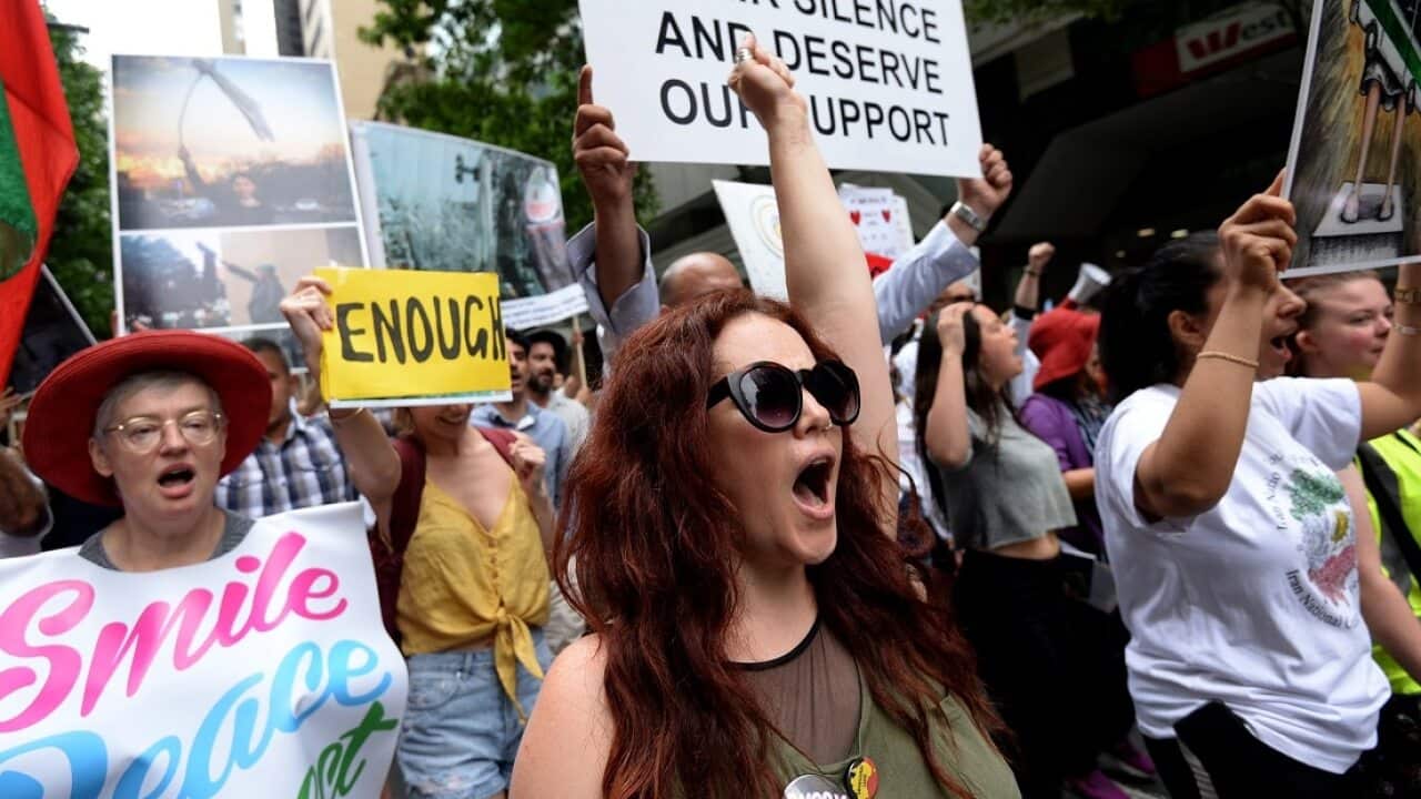 Thousands have taken to the streets in Sydney for the Women's March.