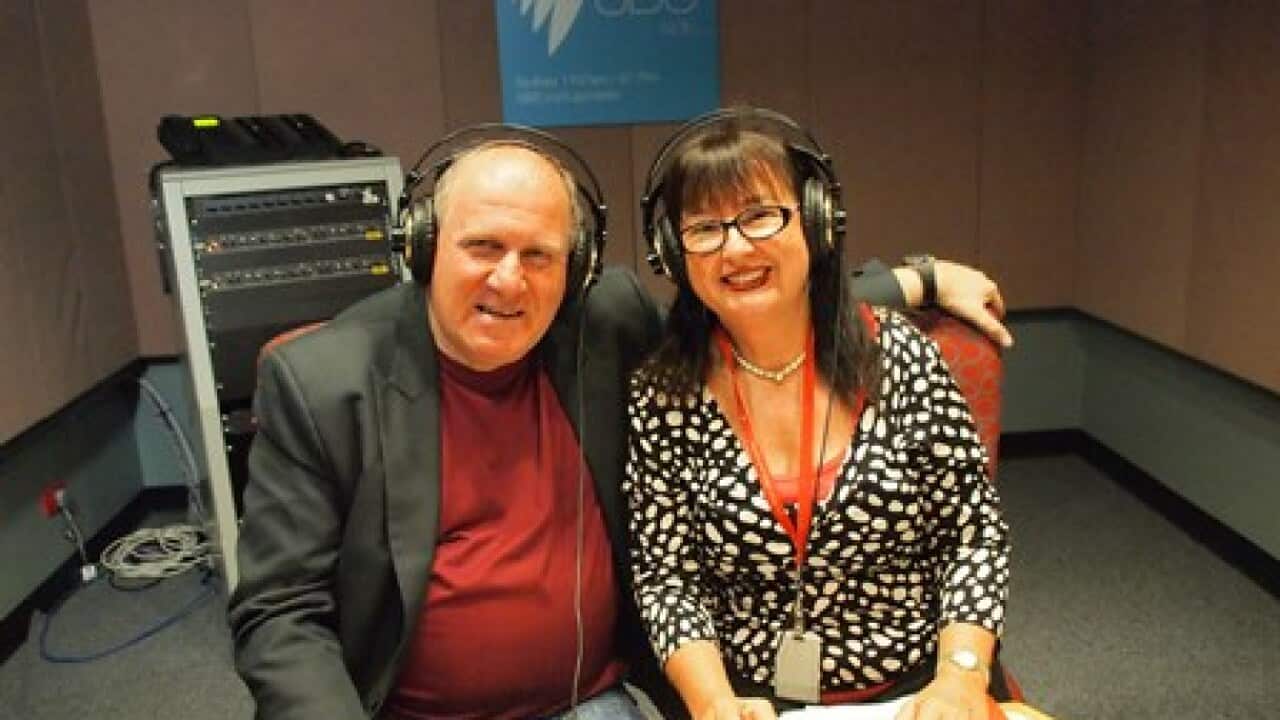 Eitan Drori with Nitza Lownestein SBS Studio Artarmon