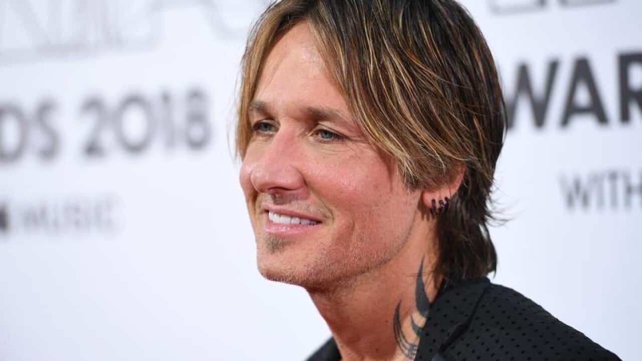 Country singer Keith Urban.