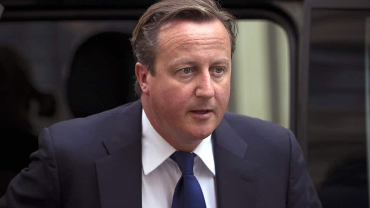 British Prime Minister David Cameron