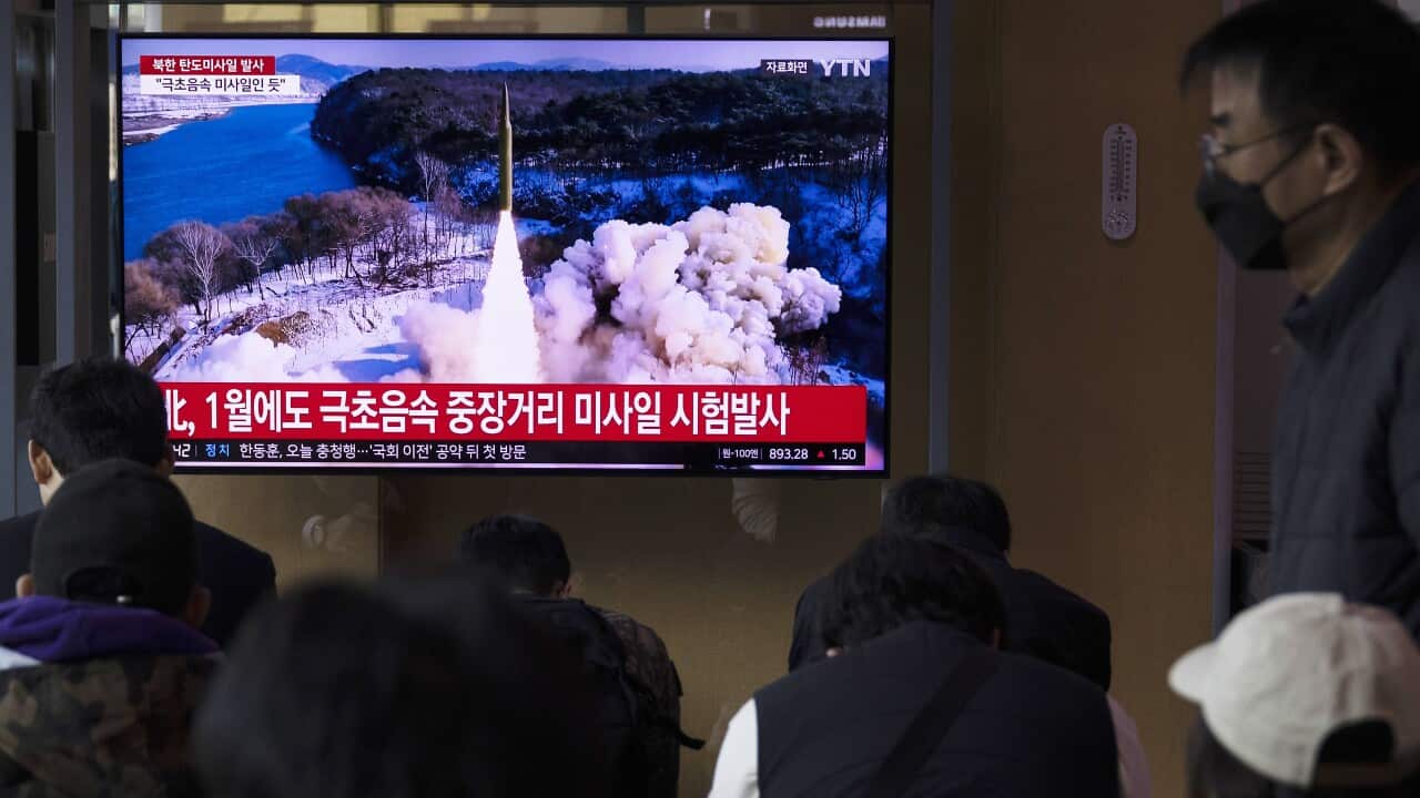 epaselect SOUTH KOREA NORTH KOREA MISSILE LAUNCH
