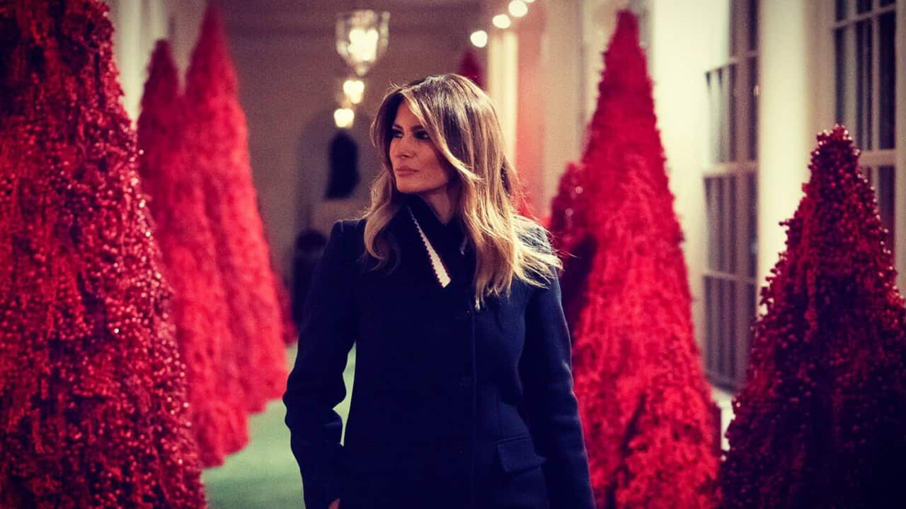 Melania and her trees.