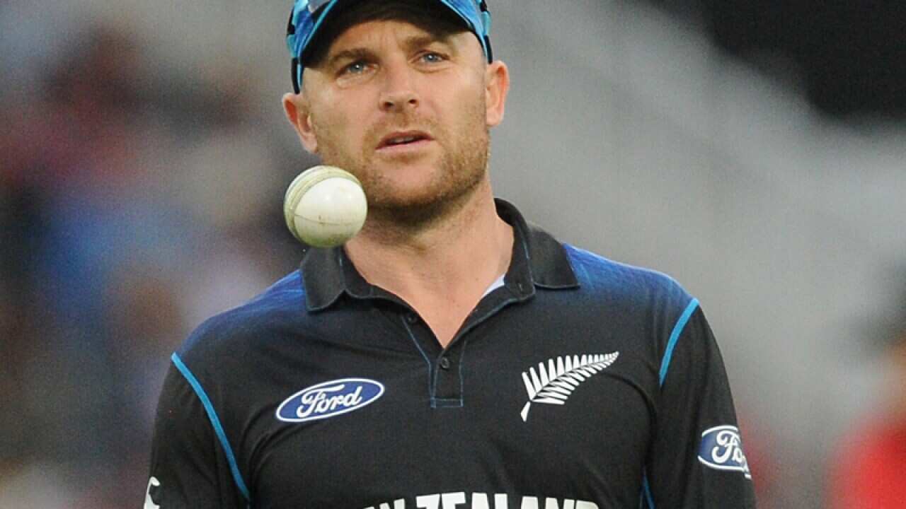 New Zealand's Brendon McCullum