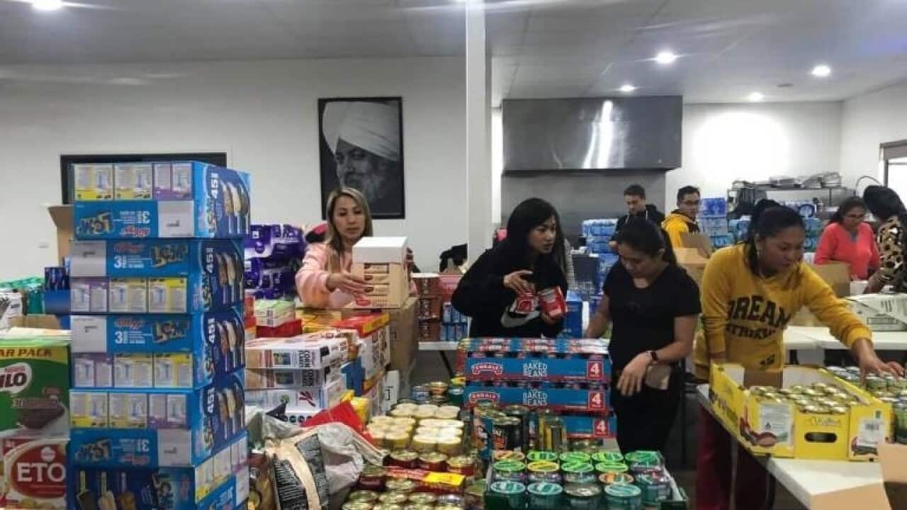 Gawad Kalinga Australia, CAFOVI, FCCVI and Rowena Hansen have organised drop off of goods in East Gippsland.