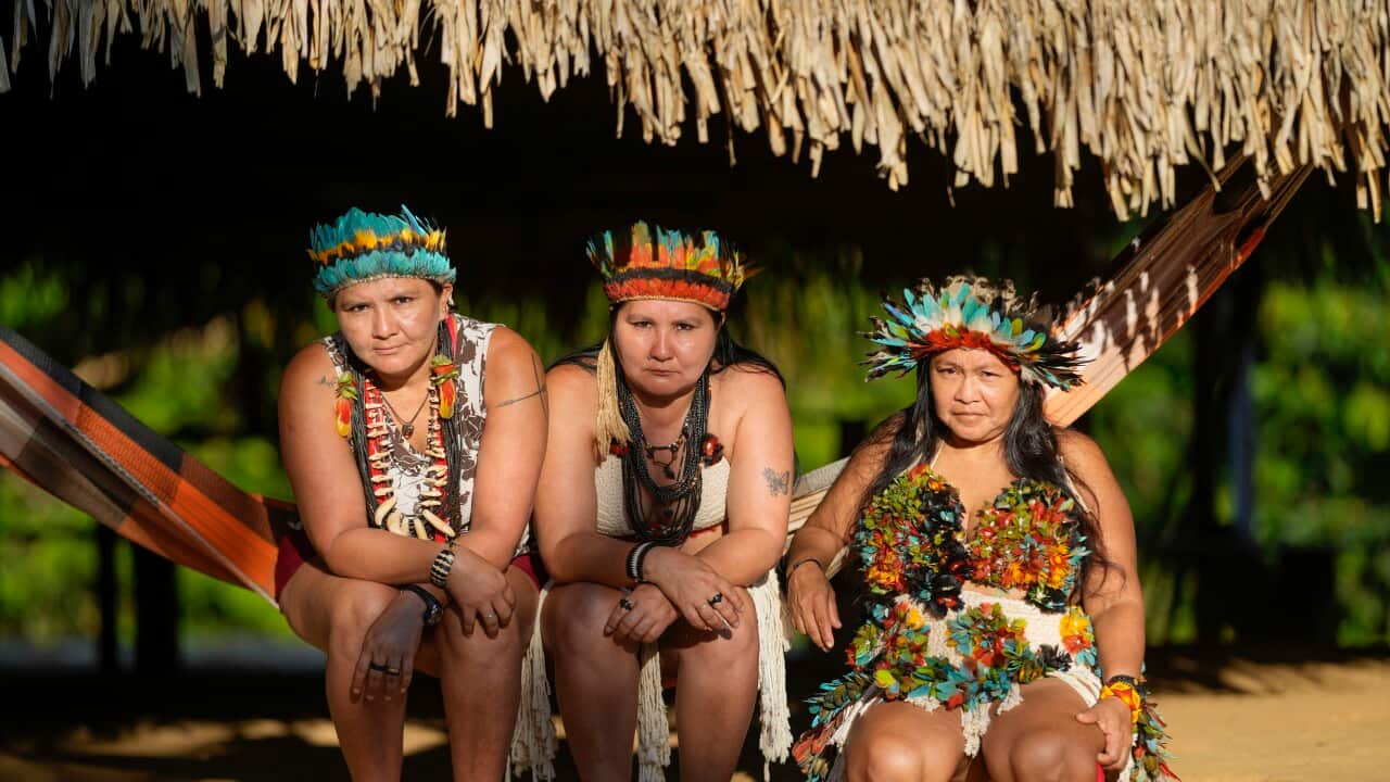 Mulheres indigenas da Amazonia