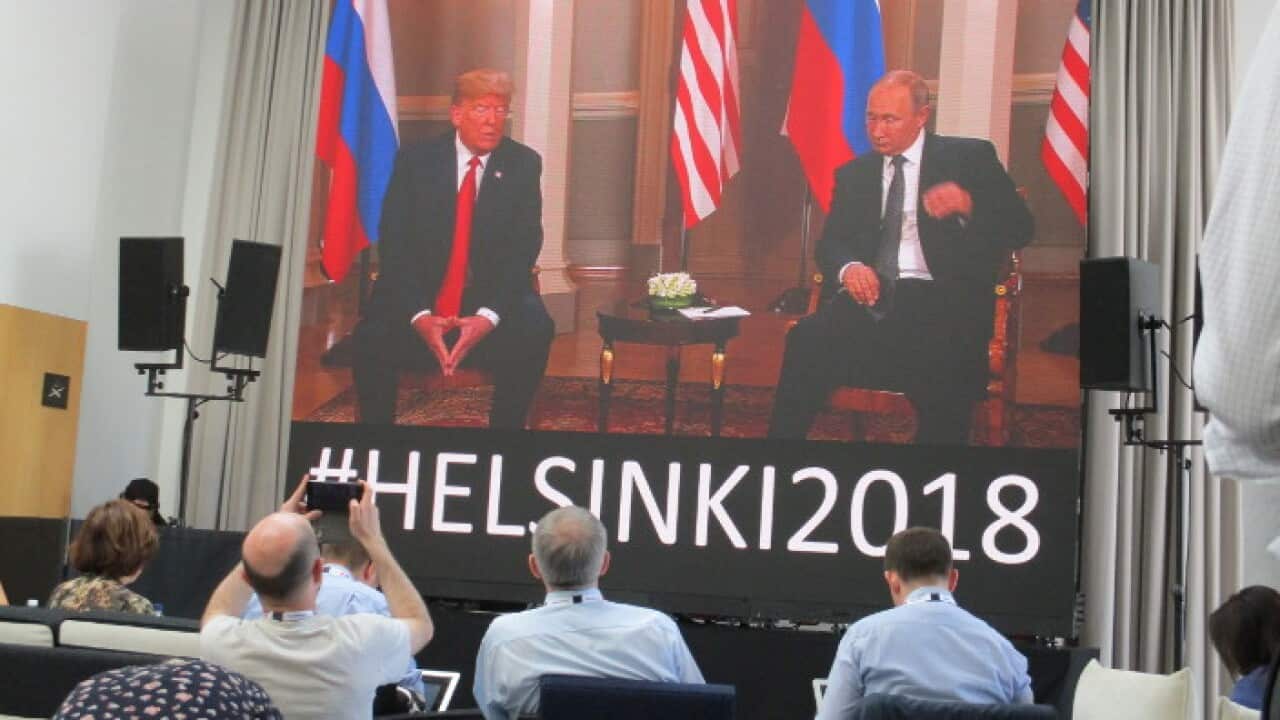 Trump and Putin in Helsinki