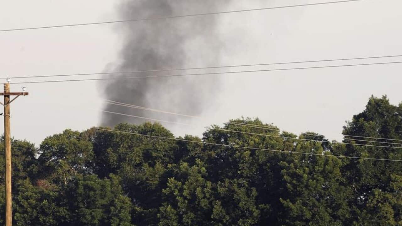 military transport plane crashed