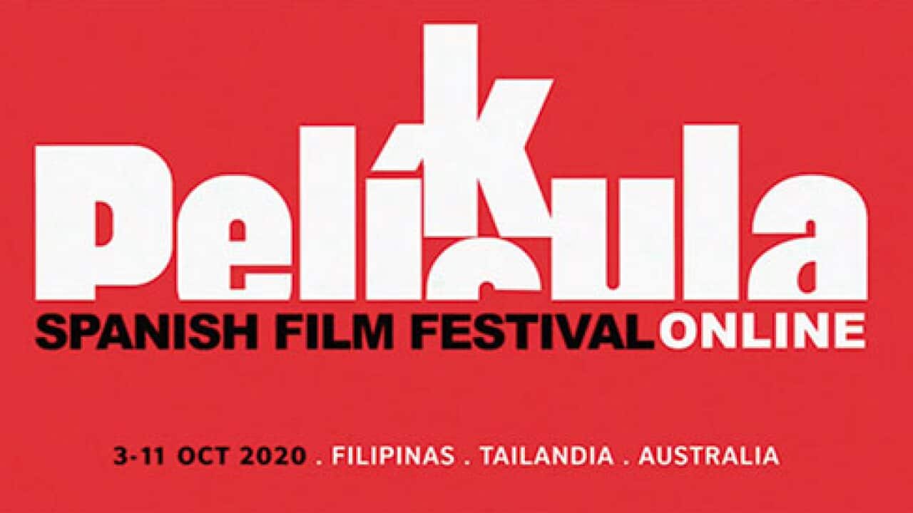 Cartel del festival de cine en español "Pelikula"