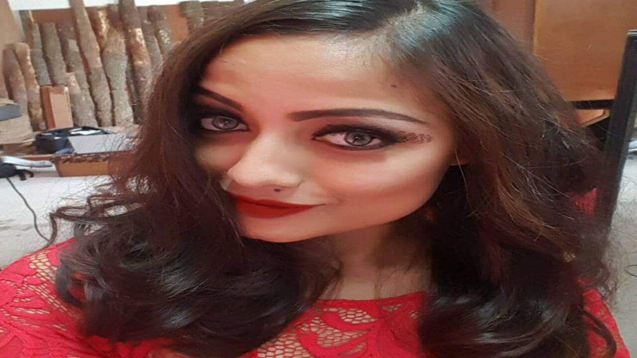 Nepali actor Reecha Sharma.