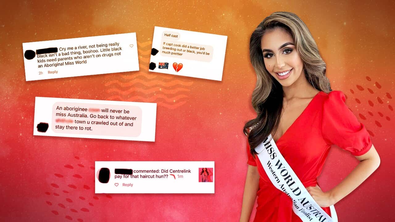 Jenayah Elliott beauty queen online comments