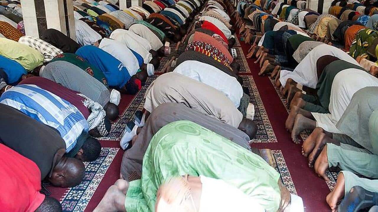 Friday prayer in Mali