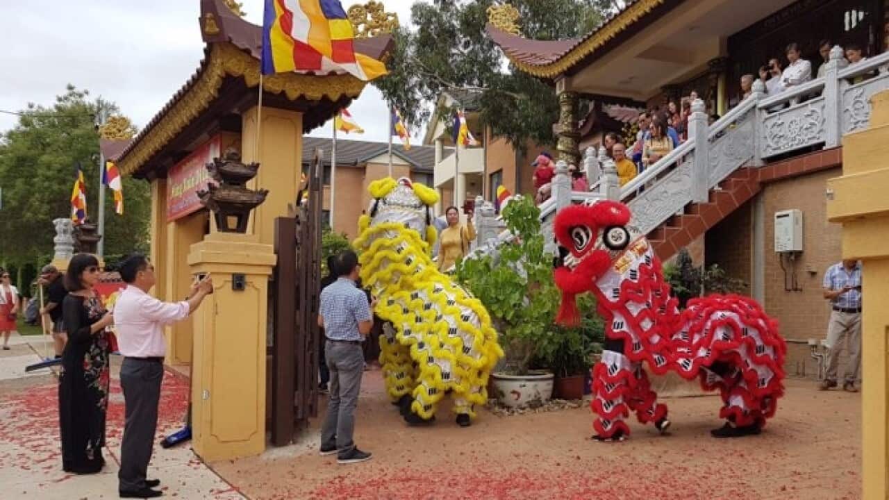 Chùa Huyền Quang, Bankstown, Sydney, Tết 2020.