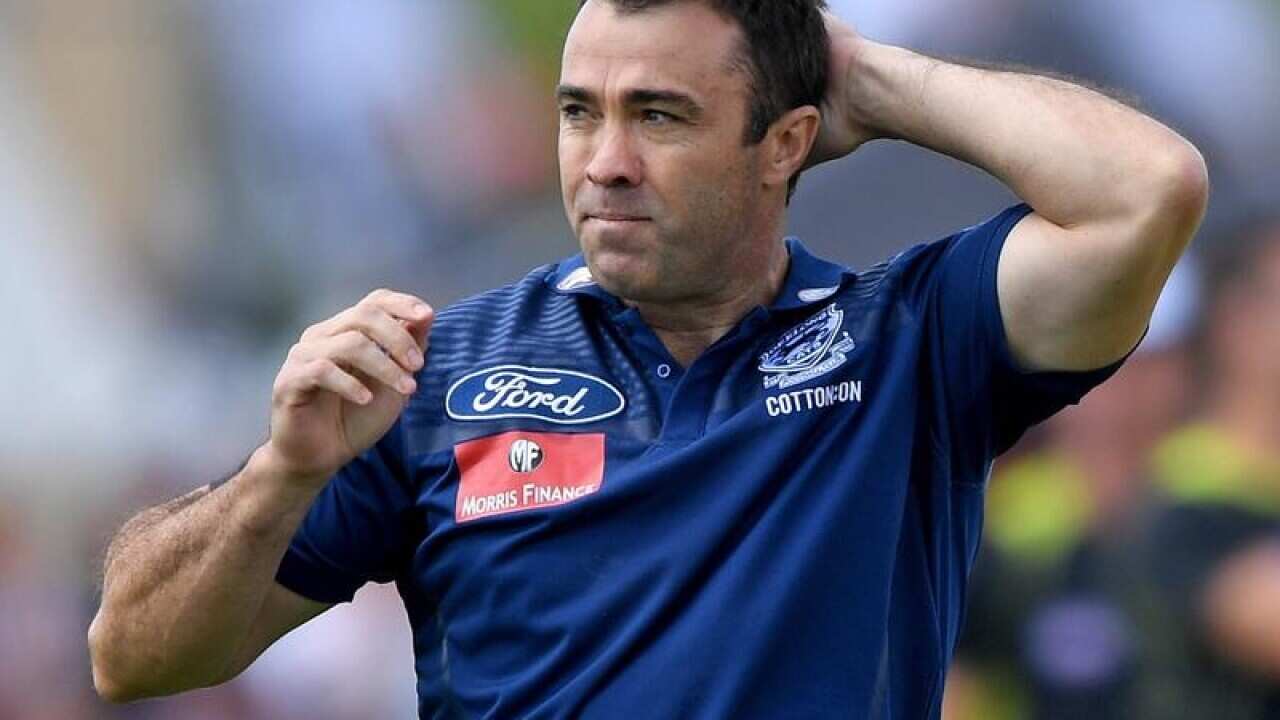 Geelong coach Chris Scott.