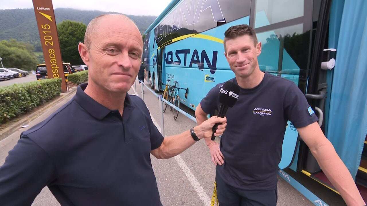 Renshaw talks how to ride for Cavendish | SBS Sport