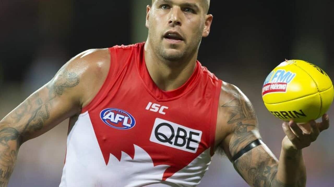 Sydney Swans star Lance Franklin