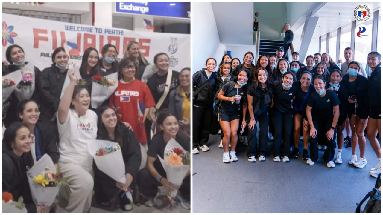 Filipinas Welcomed by the Filipino Community in Western Australia ahead of the first 2026 AFC Women’s Asian Cup match against the Matildas.