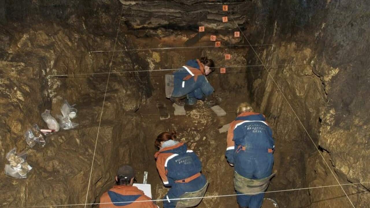 Siberian cave where extinct human species studied