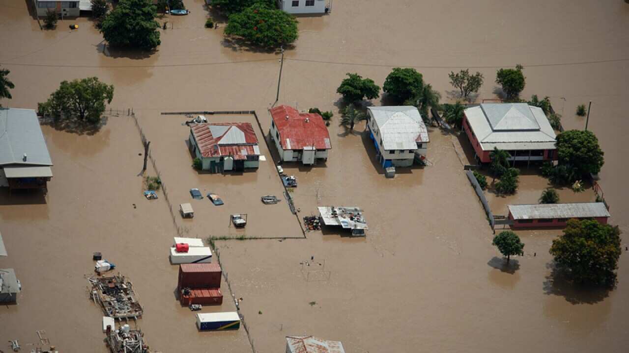An aerial view of Depot Hill, south of Rockhampton
