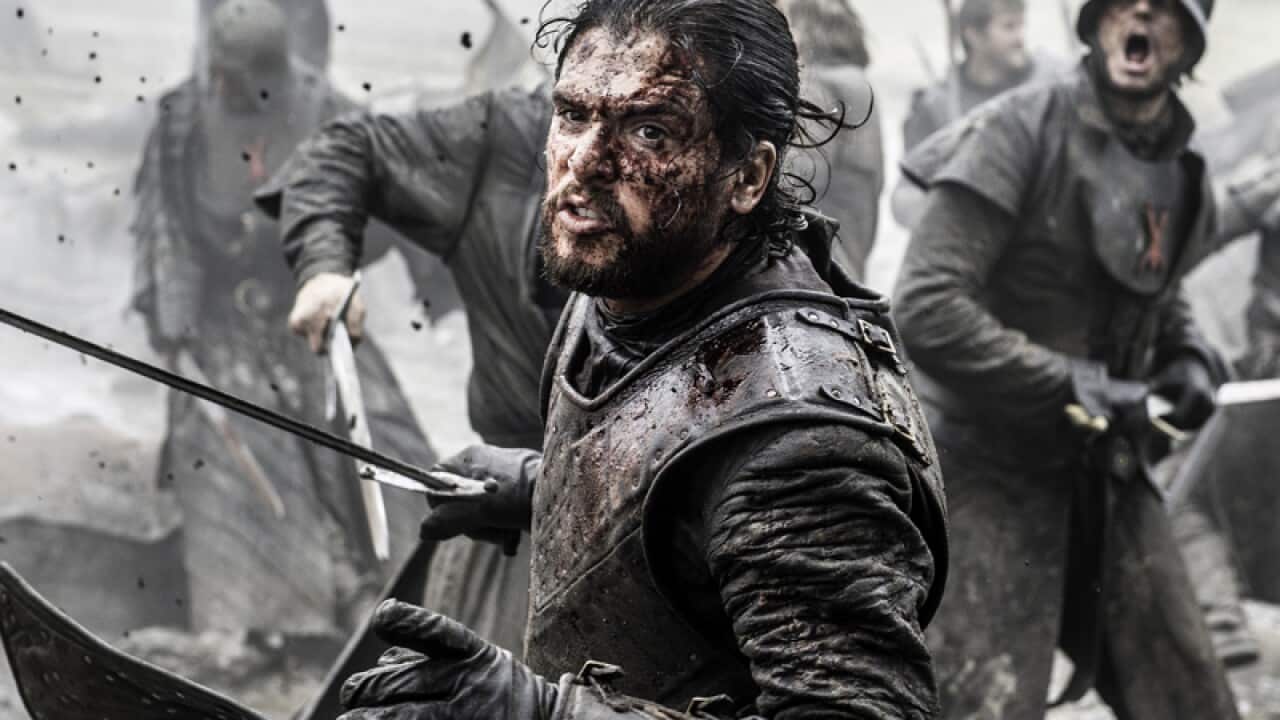 A scene from HBO series Game of Thrones