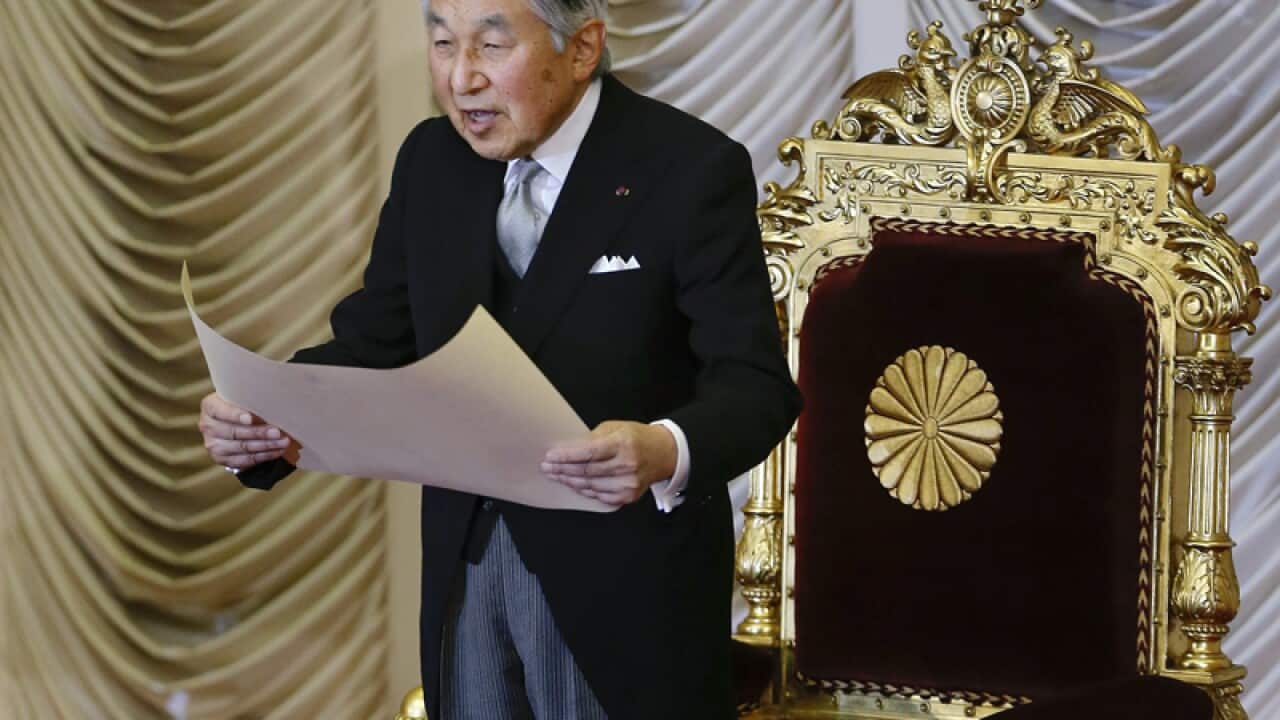 Japan's Emperor Akihito