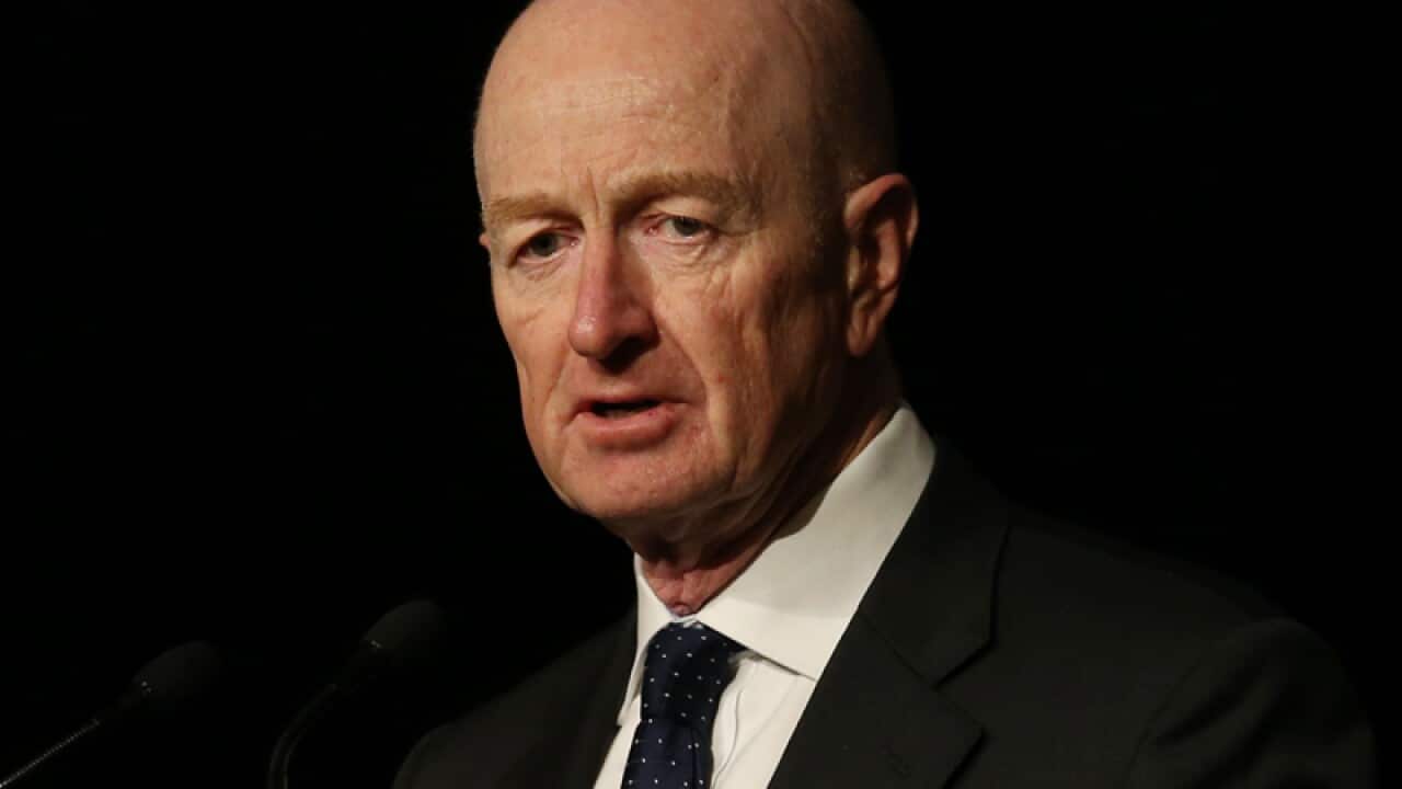 The Governor of the Reserve Bank of Australia Glenn Stevens.