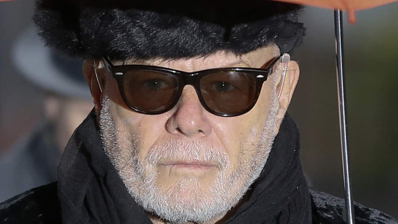 British pop star Gary Glitter