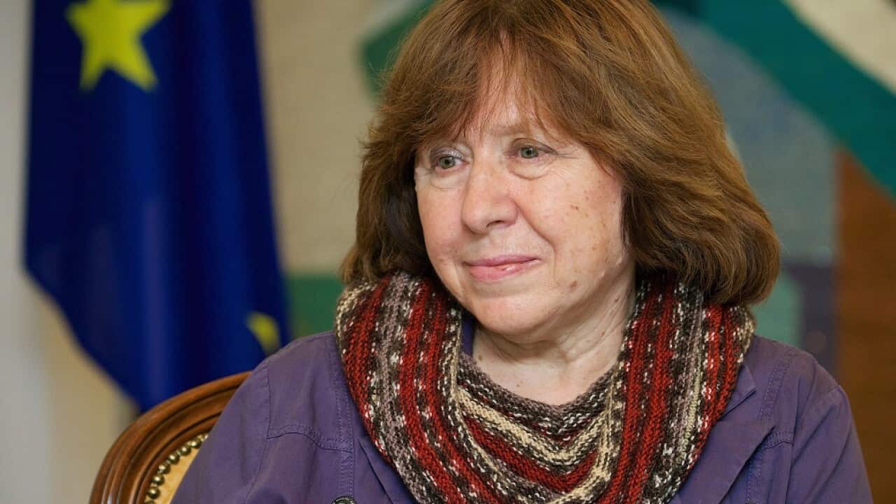 Belarus writer Svetlana Alexievitc