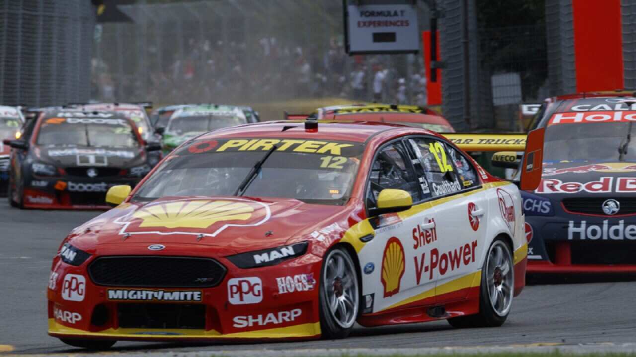 Fabian Coulthard of DJR Team Penske