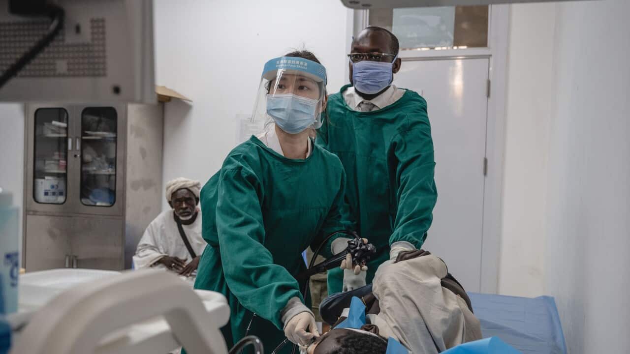 SOUTH SUDAN-JUBA-CHINESE MEDICAL TEAM-SERVICE