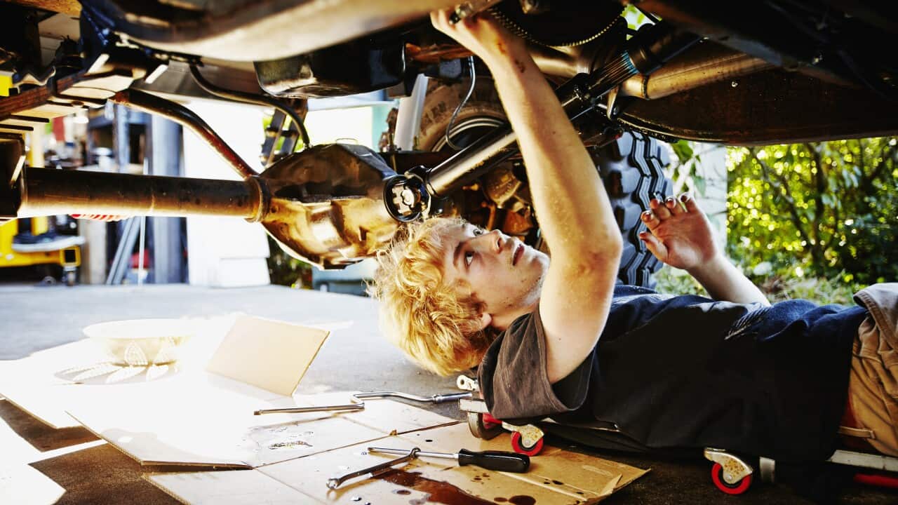 Thieves are stealing expensive parts from parked cars