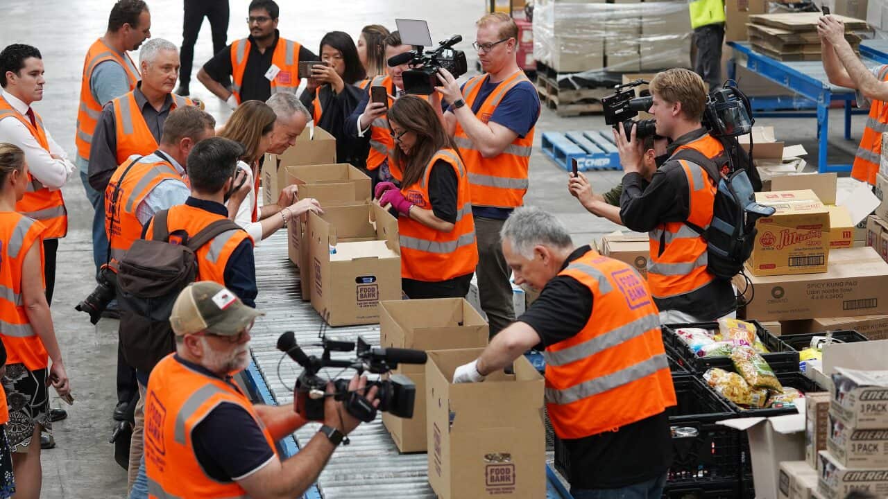 Foodbank operations in Melbourne in 2018.