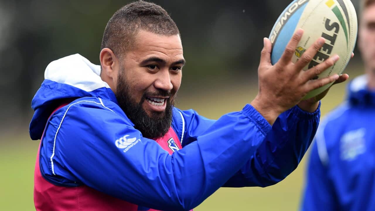 Canterbury-Bankstown Bulldogs player Frank Pritchard