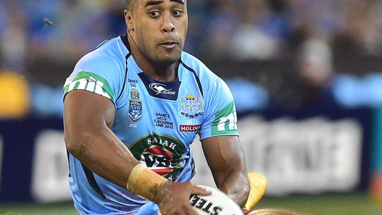 Blues player Michael Jennings