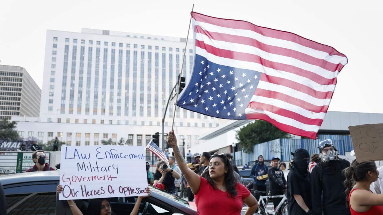 Ongoing protests of ICE in Los Angeles