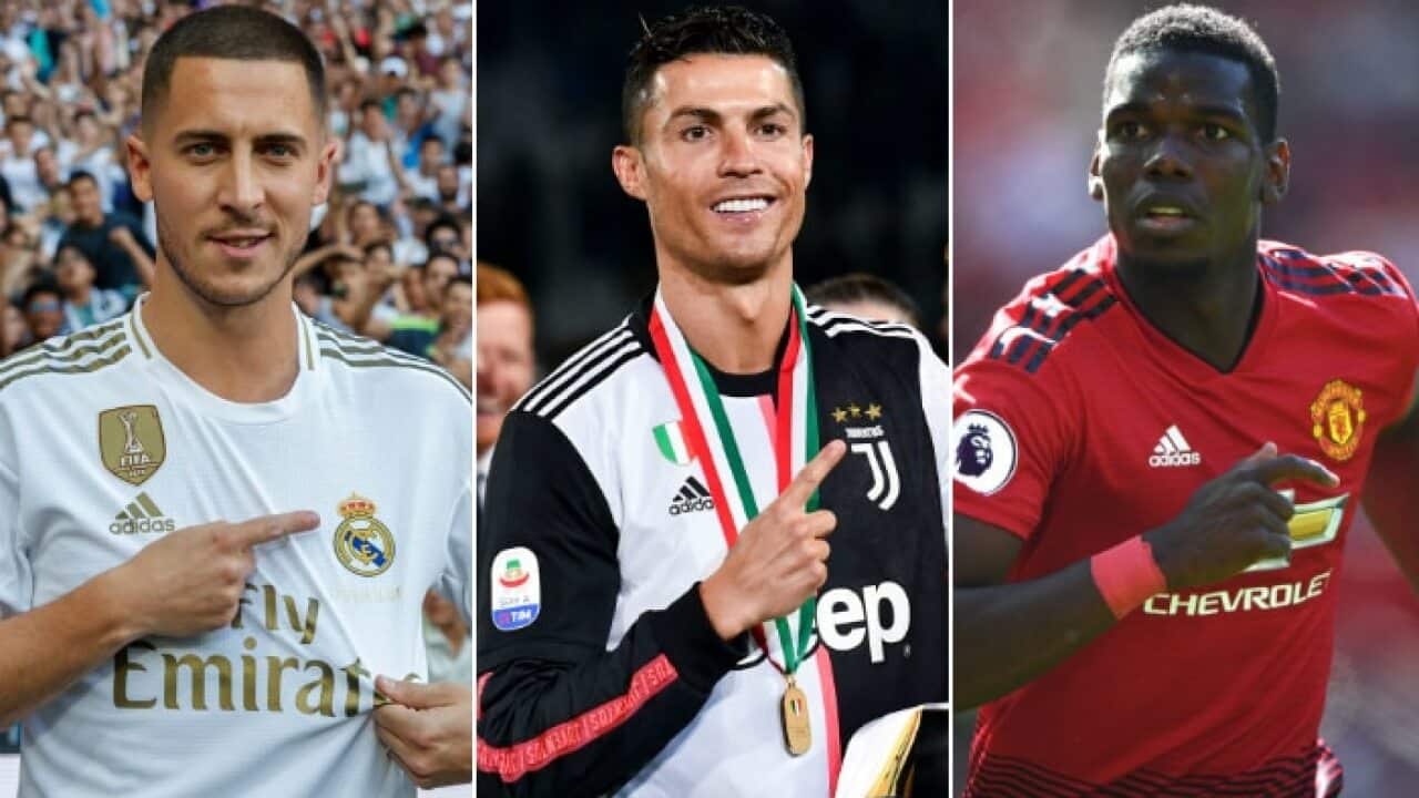 Hazard Ronaldo Pogba
