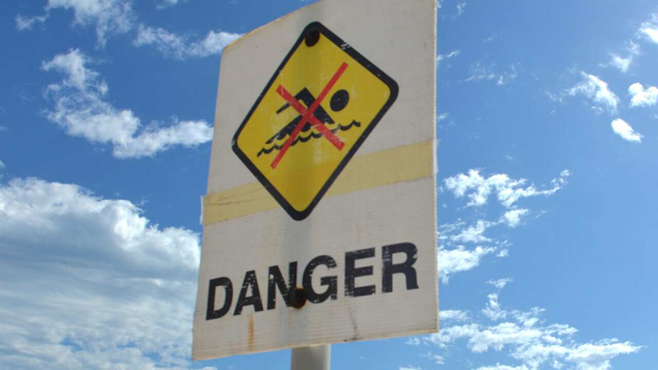 A danger sign