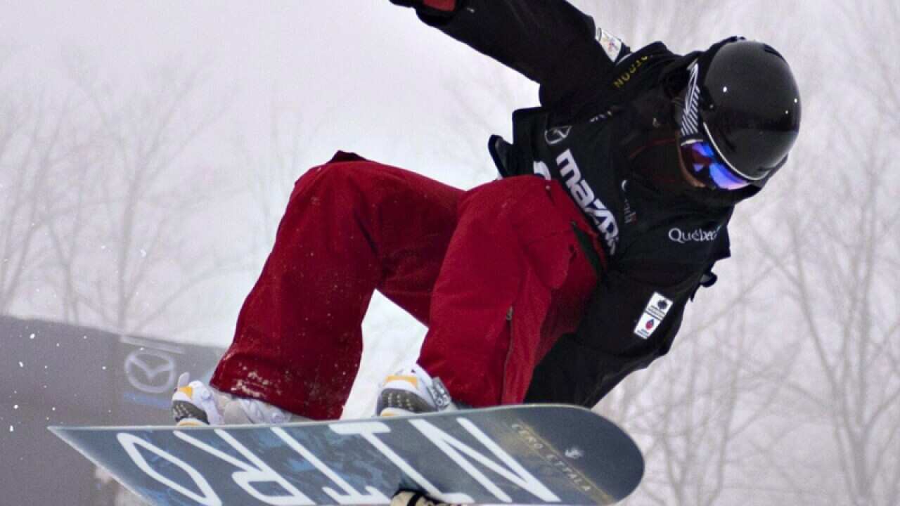 Australian snowboarder Holly Crawford