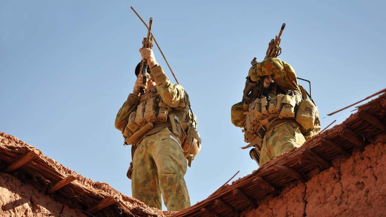 A supplied Australian Defence Force image released Monday, Oct. 19, 2009.