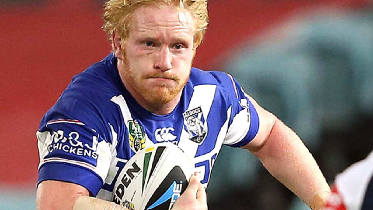 James Graham of the Canterbury Bankstown Bulldogs