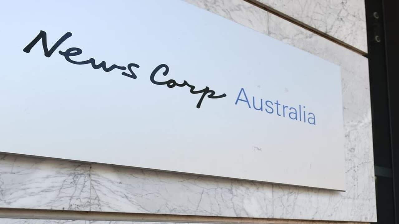 News Corp Australia office in Sydney.