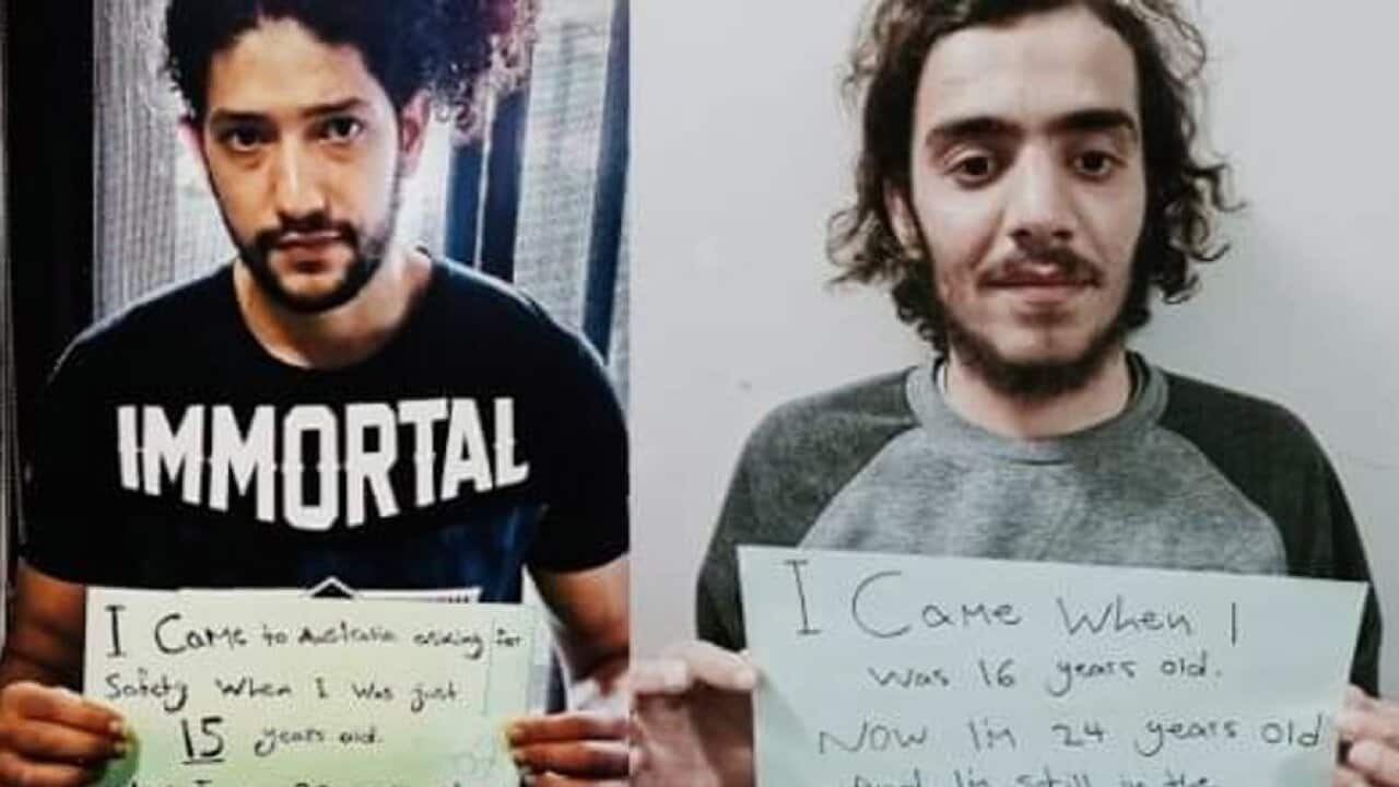 Asylum seeker Mehdi Ali.