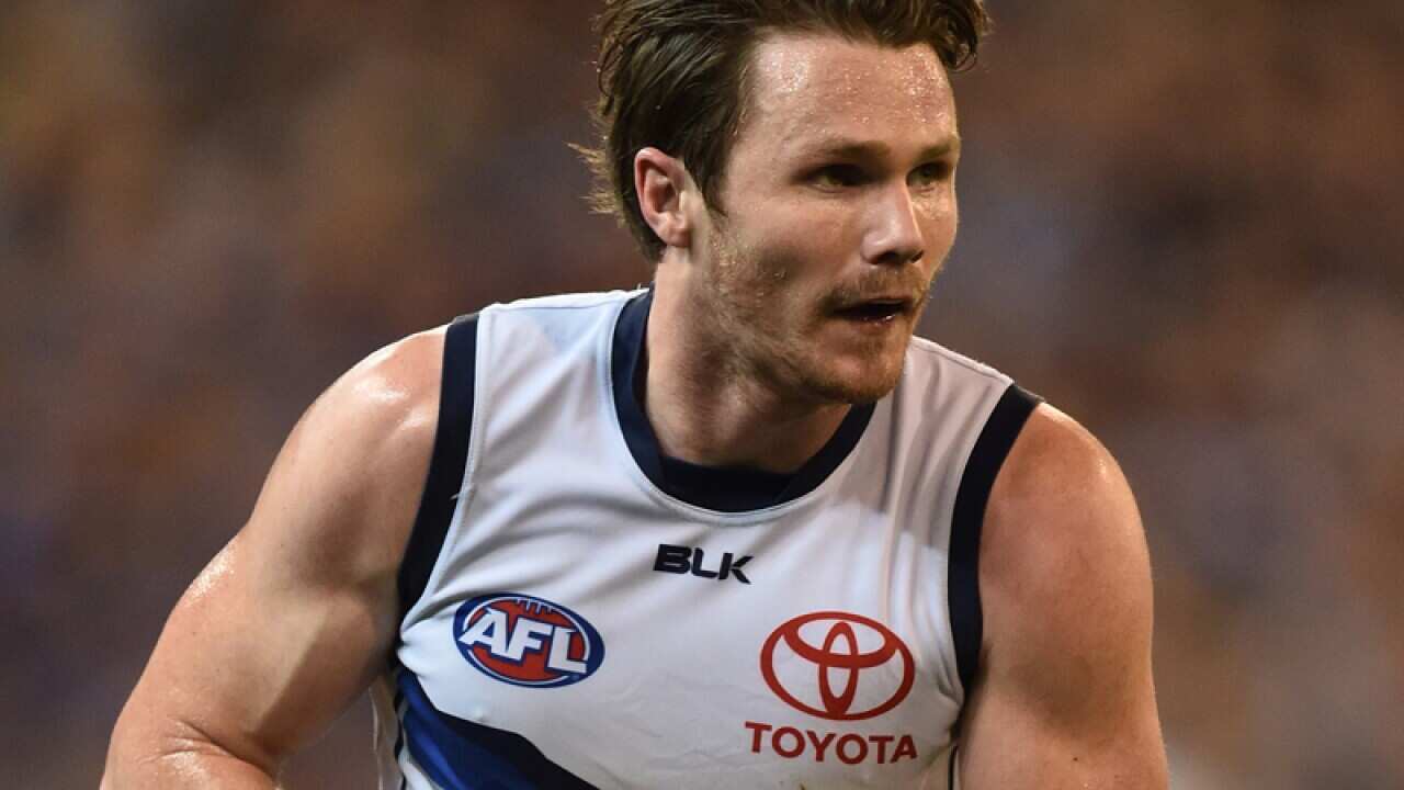 Adelaide Crows player Patrick Dangerfield.