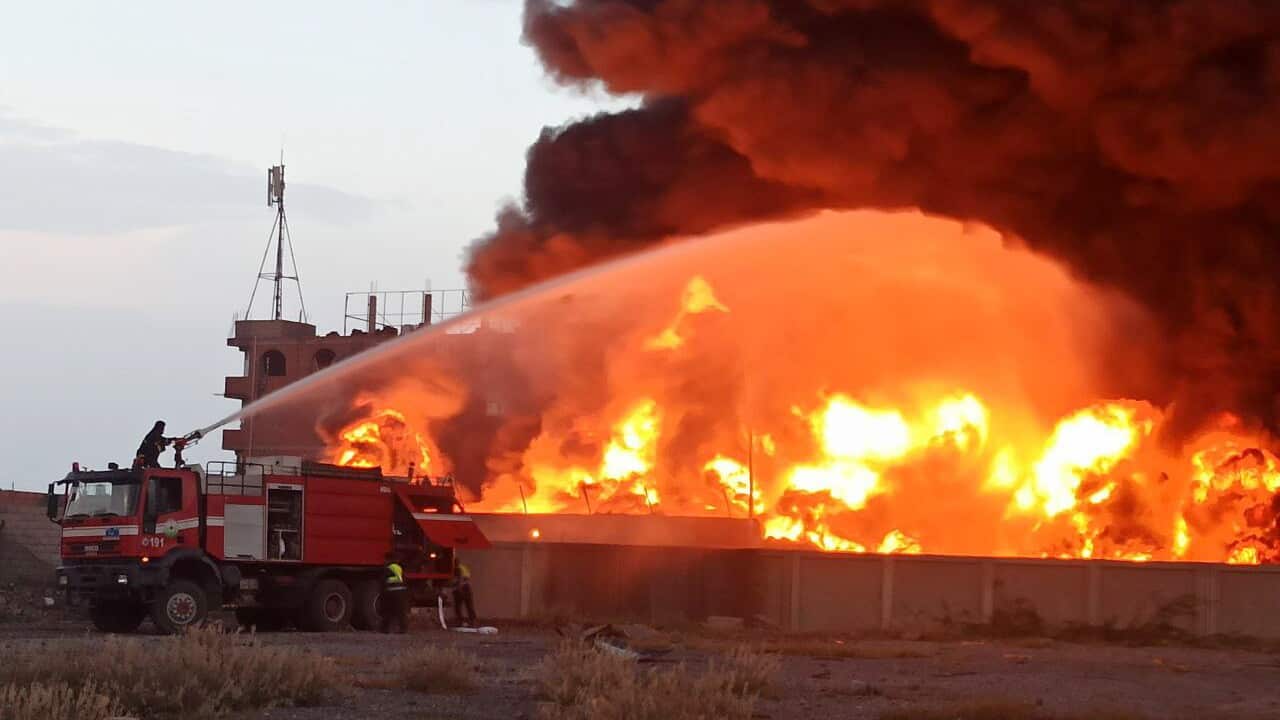 Israeli airstrikes target power plant in Hodeidah, Yemen