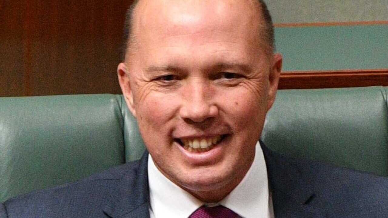 Minister for Home Affairs Peter Dutton