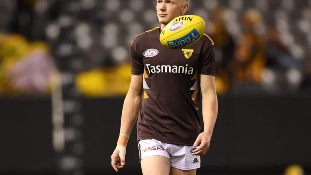 James Sicily of the Hawks.
