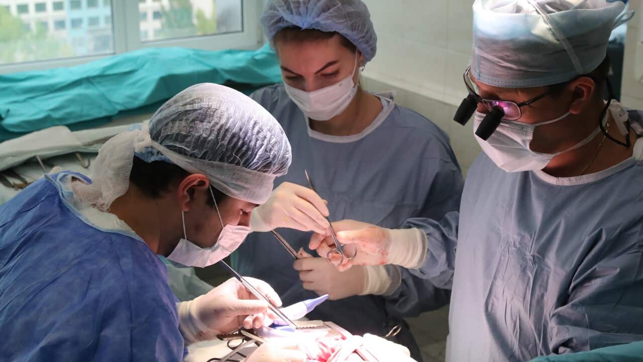 Russia: Open heart surgery at Yudin Hospital in Moscow