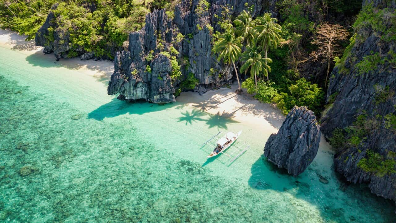 Philippines Palawan El Nido Entalula Island Small Paradise Beach